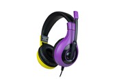 Kopfhörer/Headsets - BigBen Interactive Stereo Gaming Headset V1 - Purple + Yellow - SWITCHHEADSETV1P+Y