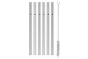 Küchenzubehör - WMF Baric straw 6 pcs. 18 cm  w. brush - 0608976040