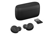 Kopfhörer/Headsets - Jabra Evolve2 Buds USB-A UC incl. Wireless Charging Pad - 20797-989-989