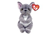 Plush - Ty Beanie Bellies - Wilfed Grey Dog 20cm - 0008421405961