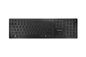 Tastaturen - Cherry KW 9100 SLIM - Tastaturen - Nordisch - Silber - JK-9100PN-2