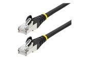Netzwerk - Kabel - StarTech.com 1m CAT6a Ethernet Cable - 1 m - black - Schwarz - 1m - NLBK-1M-CAT6A-PATCH