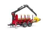 Spielzeugauto - Bruder Trailers for forestry - BR2252