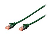 Netzwerk - Kabel - DIGITUS Professional patch cable - 25 cm - green - Grün - 0.25m - DK-1644-0025-G-10