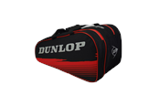 Sport & Fitness - Dunlop Padel Bag Paletero Club BLACK/RED - DU325915IONE SIZE