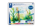 Utensilien zum Schreiben und Zeichnen - Staedtler Coloured pencil aqu 24pcs 100% PEFC - 14610C M24