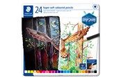 Utensilien zum Schreiben und Zeichnen - Staedtler Coloured pencil soft24pcs 100% PEFC - 149C M24