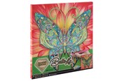 Kleine Mitbringsel für Kinder - Grafix Diamond Painting on Canvas Butterfly 30 x 30 cm - 260009