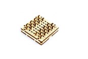 Modellbau - Mobimods WoodenCity Travel Game Checkers - 5906874128435