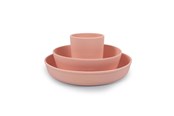 Babypflege - Filibabba Silicone dinner set - Peach - FI-SI008