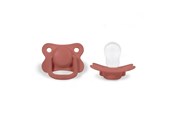 Babypflege - Filibabba Pacifiers 2-pack - Coral +6 months - FI-PH056