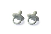 Babypflege - Filibabba Silicone pacifier 2-pack - Moss green - FI-01672