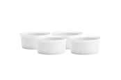 Küchenzubehör - Pillivuyt Serie Originale Ramekin low no. 1 Dia 9 x 4 cm 15 cl 4 pcs. White - 18763