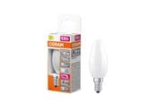 LED-Birnen - Osram LED-Lampe LED Comfort candle frosted 470lm 3.4W/940 (40W) E14 dimmable E14 - 4058075602793