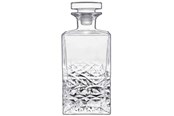 Küchenzubehör - Luigi Bormioli Textures Carafe 8.5 x 8.5 x 20.7 cm 75 cl Clear - 0032622026359