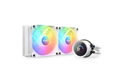 CPU Kühler - NZXT Kraken 240 White RGB - CPU-Wasserkühlung - Max 31 dBA - RL-KR240-W1