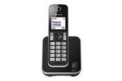 Telefone - Panasonic KX-TGD310 - cordless phone with caller ID/call waiting - 3-way call capability - KX-TGD310PDB