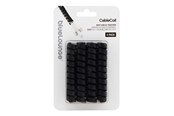 Kabelkanal / Kabelschlauch - Bluelounge Design CableCoil 4-pack - Black - Neatly organize your cables and keep them together. - BLUCCO-BL