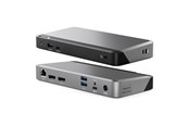 Dockingstationen - ALOGIC MX2 - Docking station - USB-C - 2 x DP - GigE - 135 Watt - DUPRMX2-100
