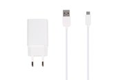 Handys - Adapter und Ladegeräte - Vivanco Home Charger 3A 15W + USB-C cable White - 62146