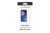 Handys - Schutzfolie - Vivanco Tempered Protect. Glass 9H iPhone 12 / 12 Pro - 62136