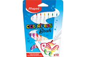 Utensilien zum Schreiben und Zeichnen - Maped Color'Peps Brush Felt-pens x10 - 848010