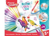 Utensilien zum Schreiben und Zeichnen - Maped Creativ Blowpen Art - Box of 24 colours - 846712