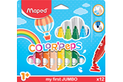 Utensilien zum Schreiben und Zeichnen - Maped Color'Peps My First Jumbo Felt-pens x12 - 846020