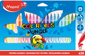 Utensilien zum Schreiben und Zeichnen - Maped Color'Peps Jungle Felt-pens x24 - 845422
