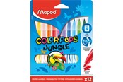 Utensilien zum Schreiben und Zeichnen - Maped Color'Peps Jungle Felt-pens x12 - 845420