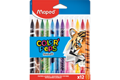 Utensilien zum Schreiben und Zeichnen - Maped Color'Peps Animals Felt-pens x12 - 845403