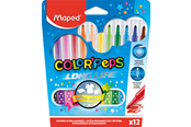 Utensilien zum Schreiben und Zeichnen - Maped Color'Peps Long Life felt-pens x12 - 845020