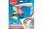 Utensilien zum Schreiben und Zeichnen - Maped Color'Peps Oops Erasable Colour pencils x24 - 832824