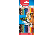 Utensilien zum Schreiben und Zeichnen - Maped Color'Peps Animals Colour pencils x12 - 832212