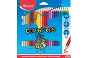 Utensilien zum Schreiben und Zeichnen - Maped Color'Peps Star Colour pencils x24 - 183224