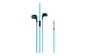 Kopfhörer/Headsets - Vivanco In-Ear Plugin Smartphone Headset Blue - 36484