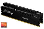 RAM - Kingston FURY Beast DDR5-5600 - 64GB - CL36 - Dual Channel (2 pcs) - AMD EXPO & Intel XMP - Schwarz - KF556C36BBEK2-64
