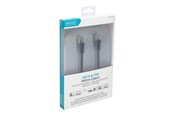Netzwerk - Kabel - DIGITUS patch cable - 1 m - black - Schwarz - 1m - DB-160144-010-S