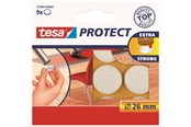 Einrichtung - tesa Protect Anti-scratch felts Ø 26mm White - 57894-00000-01
