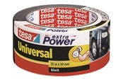 Klebeband und Kleber - tesa Duct Tape extra Power Universal 25m x 50mm Black - 56388-00001-08