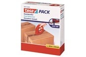 Klebeband und Kleber - tesa Hand dispenser for packaging tape 38mm Red - 06074-00001-01
