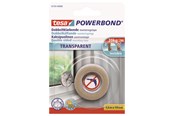 Klebeband und Kleber - tesa Powerbond Mounting Tape Transparent 1.5m x 19mm - 55743-00000-20