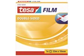 Klebeband und Kleber - tesa film double-sided tape 33m x 19mm Transparent - 57954-00000-01