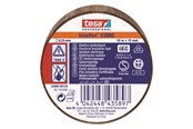 Klebeband und Kleber - tesa flex Insulating tape IEC 10m x 15mm brown - 53988-00120-00