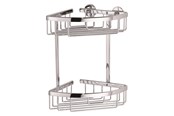 Badezimmerzubehör - tesa Aluxx corner shelf self-adhesive - 40205-00000-00