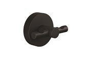 Badezimmerzubehör - tesa Moon Black bathrobe hook self-adhesive - 40564-00000-00