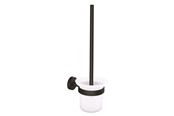 Badezimmerzubehör - tesa Moon Black toilet brush self-adhesive - 40561-00000-00