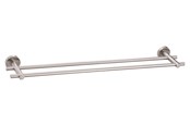 Badezimmerzubehör - tesa Moon double towel holder self-adhesive - 40307-00000-00