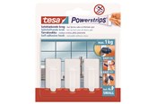 Badezimmerzubehör - tesa Powerstrips Hooks Small Classic self-adhesive White - 57530-00006-20