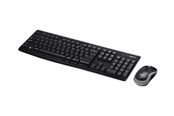 Tastaturen - Logitech MK270 Wireless Combo - keyboard and mouse set - Czech - Tastatur & Maus Set - Tschechisch - Schwarz - 920-004527